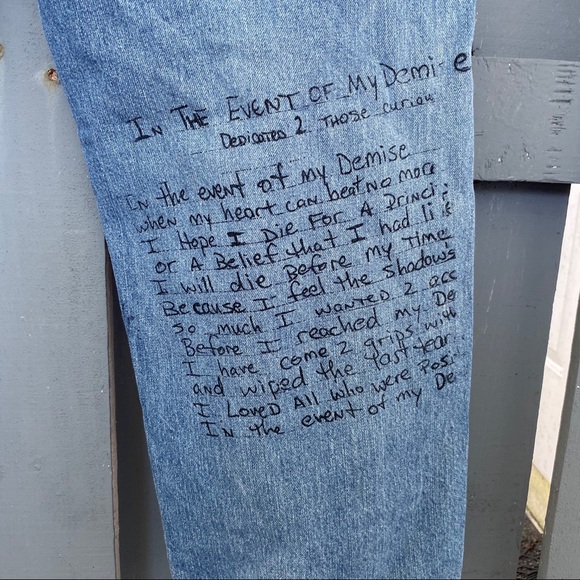 Tucpac pants in the event of my demise jeans - Picture 7 of 8